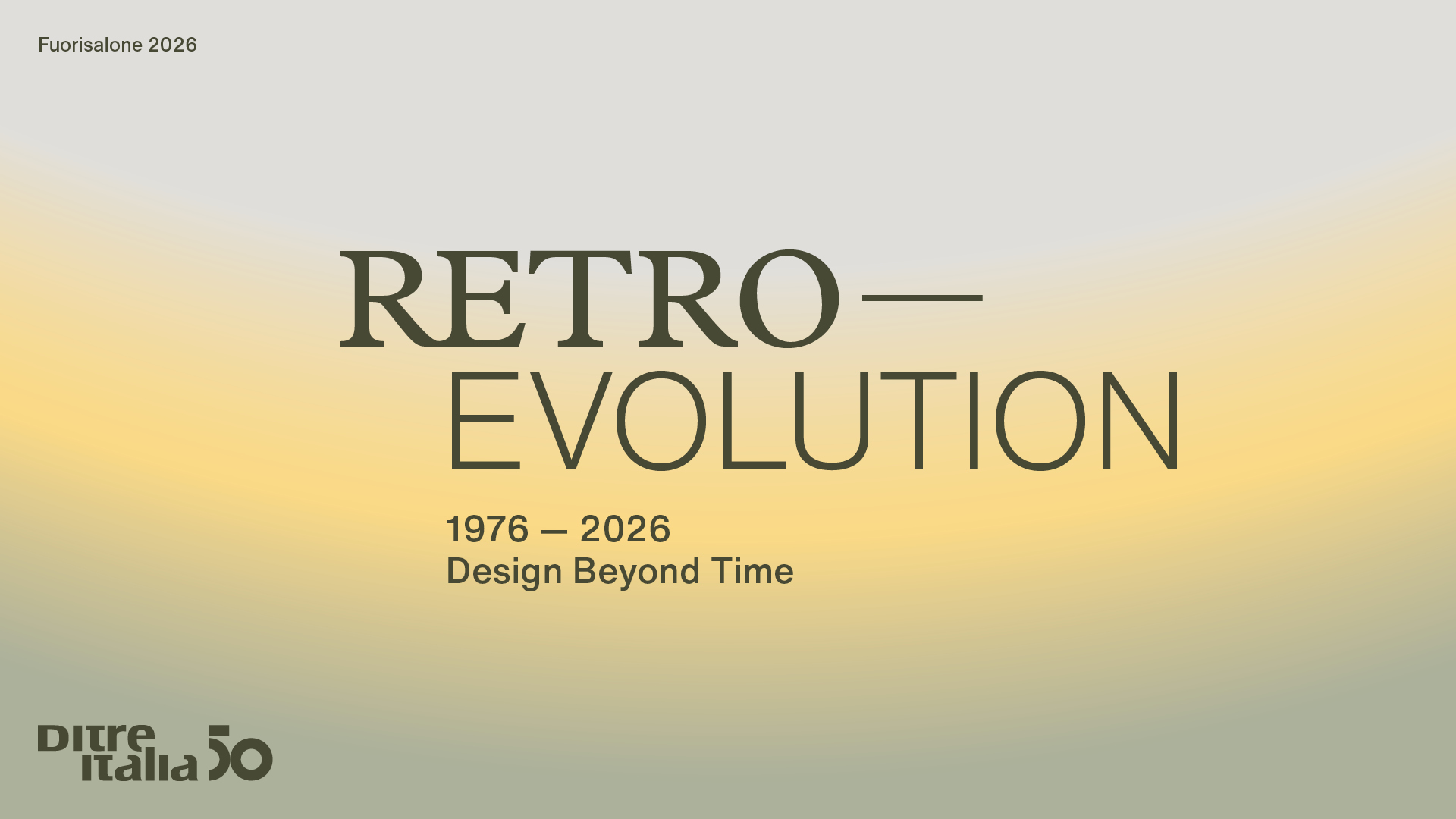 You are invited to Ditre Italia Design Week